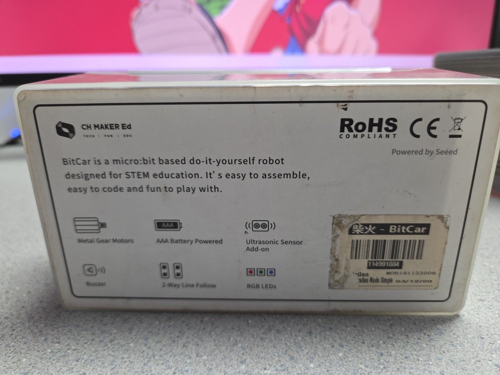 STEM Educational - BitCar for Micro:bit DIY Robot Kit