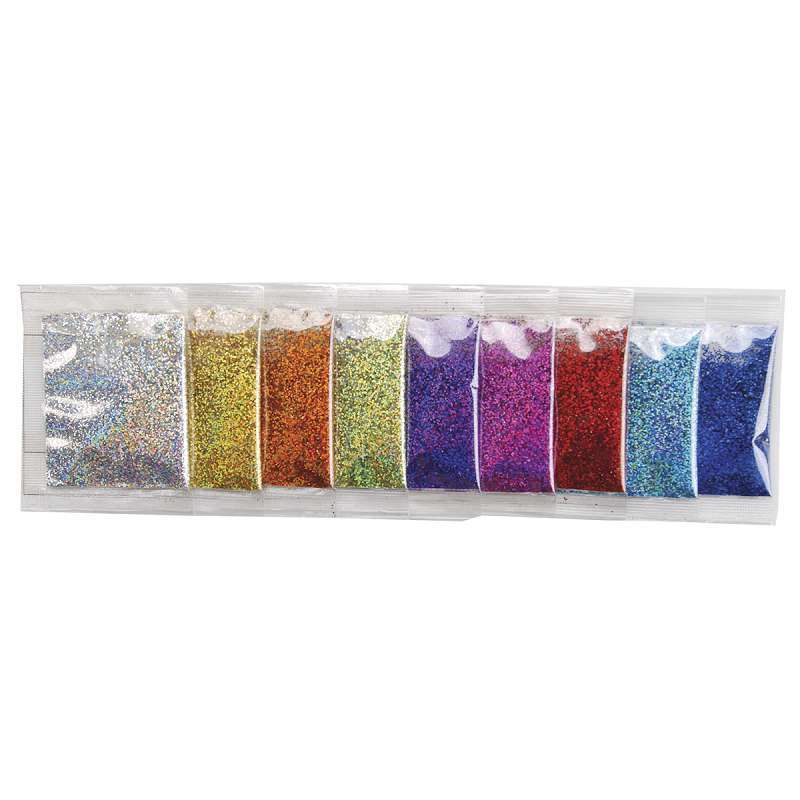 Glitter Sample Pack 2g 9/Pkg Holographic