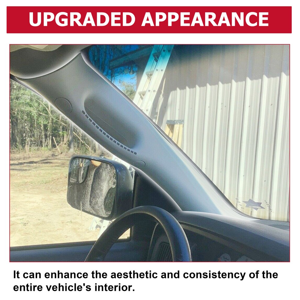 For 02-10 Dodge Ram Left Driver Pull Grab Handle A Pillar Windshield Post Trim