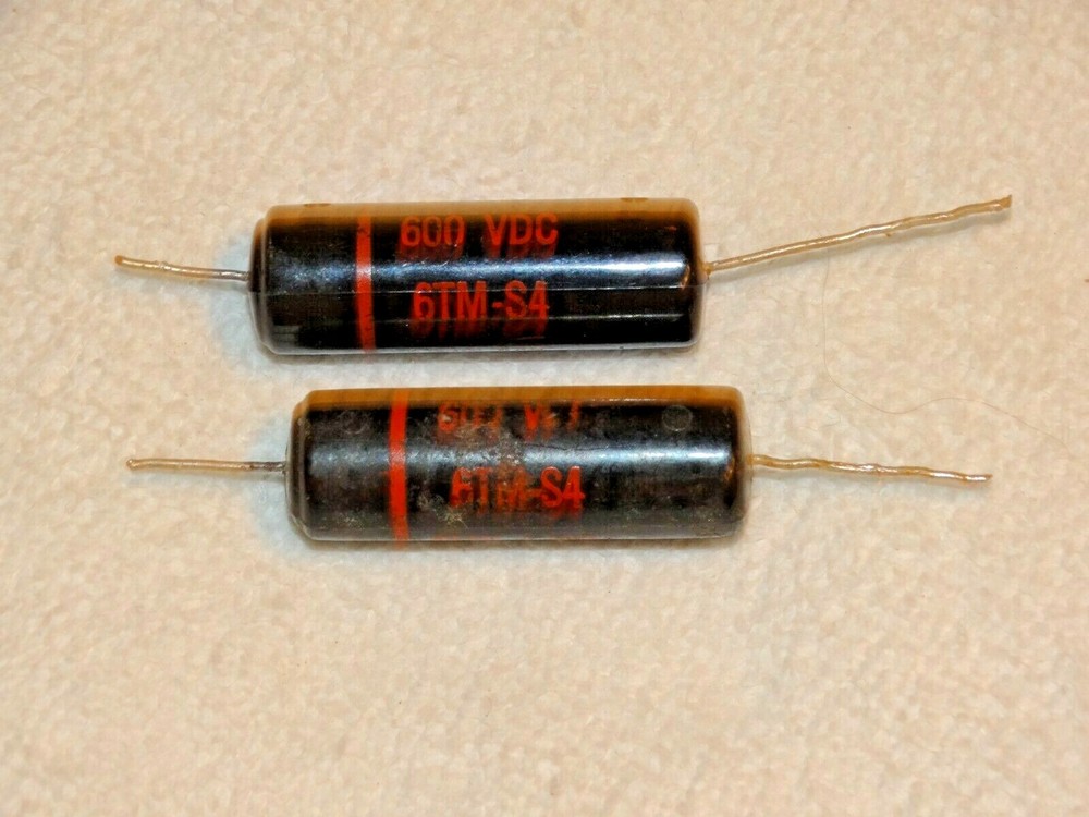 2 - Sprague Black Beauty Capacitor Pulls .04 600v (2 offers Available)