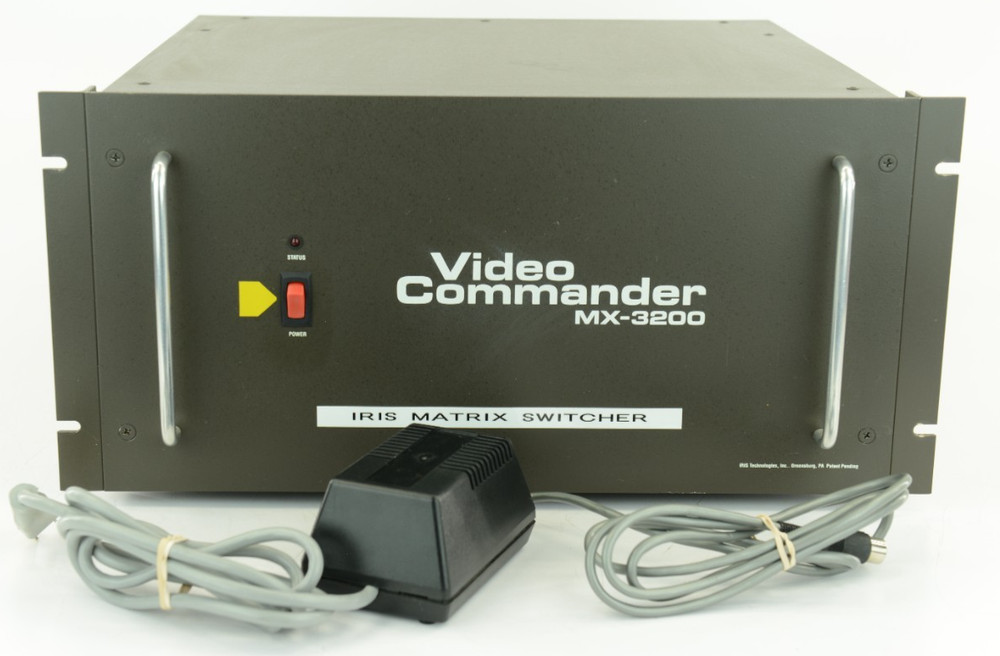 Iris Technologies Video Commander MX-3200 Video Matrix Rack Unit W/ Power Supply