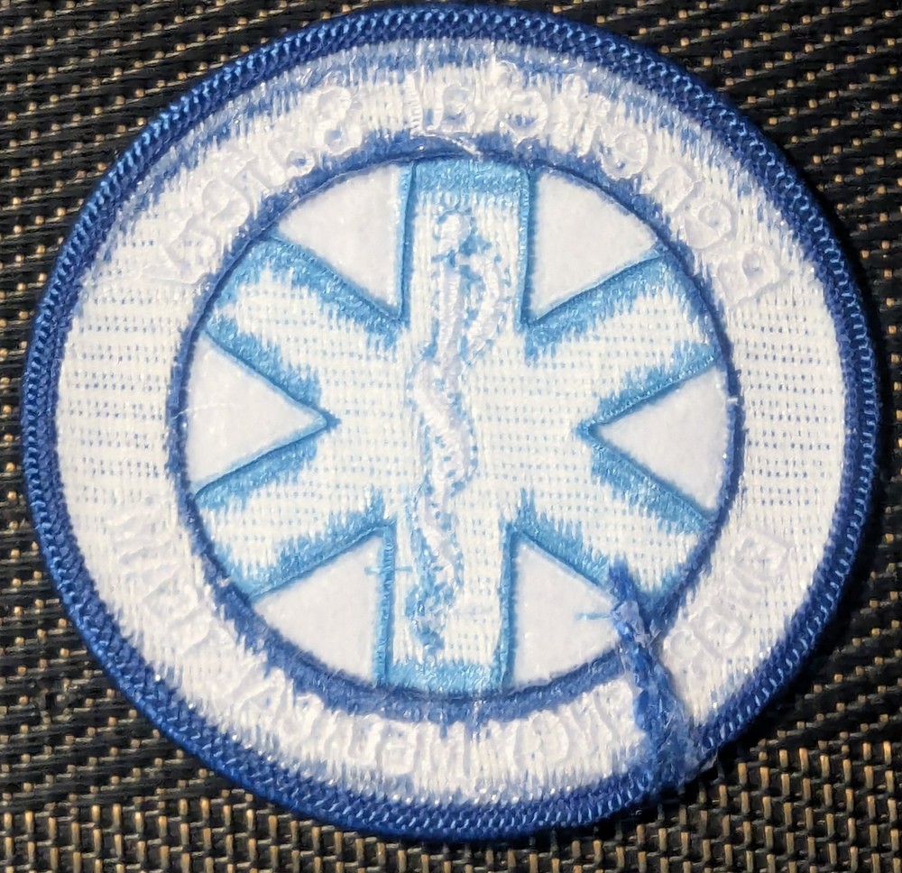 Canada/U.S. Emergency Medical Team Small Round Patch