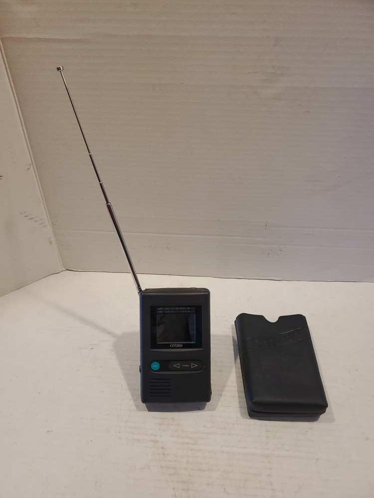 Citizen P422-1A Mini TV With Case