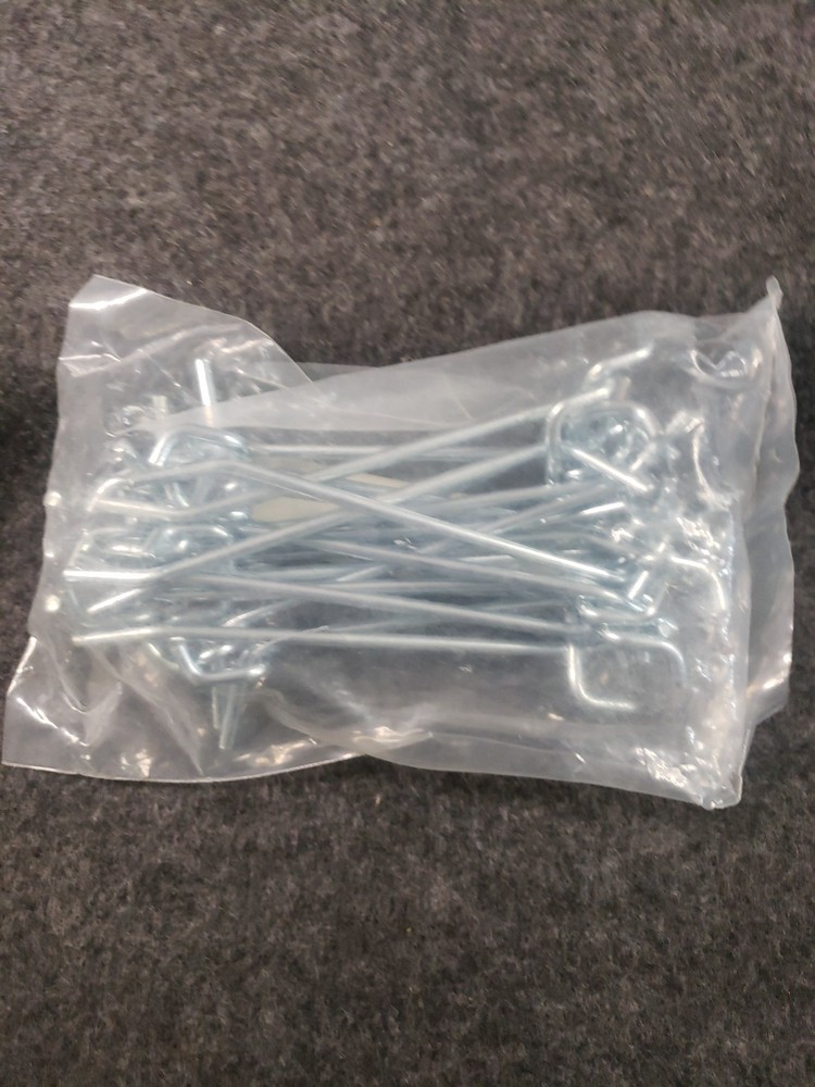 Peg Board 4" Straight Hook - Pegboard Hook - 15 pack ..... (C15B1)