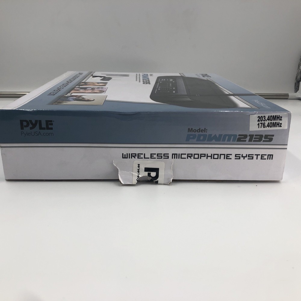 Pyle Fixed Frequency Wireless Karaoke Microphones w/ 2 Handheld Mics