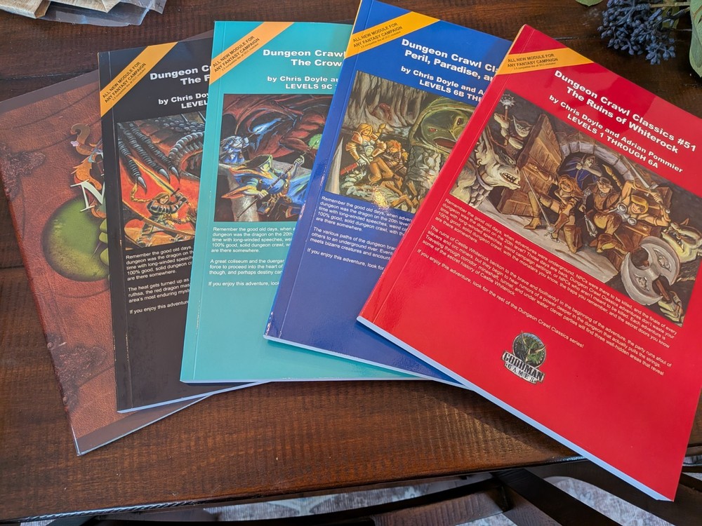 Dungeon Crawl Classics #51 - Castle White Rock - D&D 3.5 - DCC