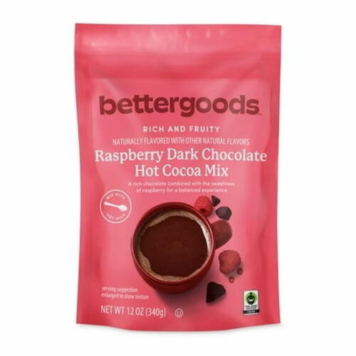 Bettergoods Dark Chocolate Raspberry Hot Cocoa Mix 3 Pack
