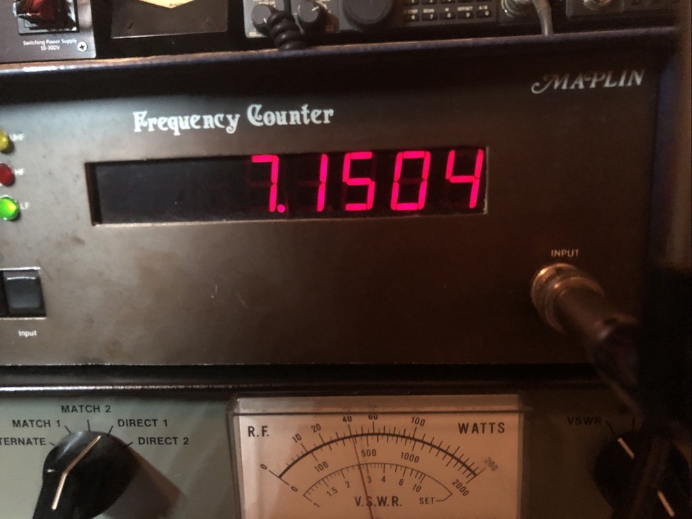 Napkin frequency counter Very Nice