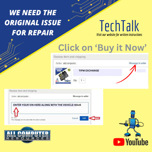 2015 Chrysler 200 TIPM Part# 68209781 *Programming Included*