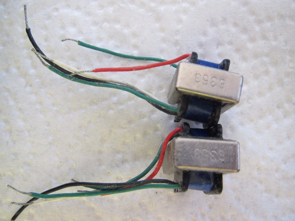 Pair NEW 1:2 INPUT TRANSFORMER 150:650