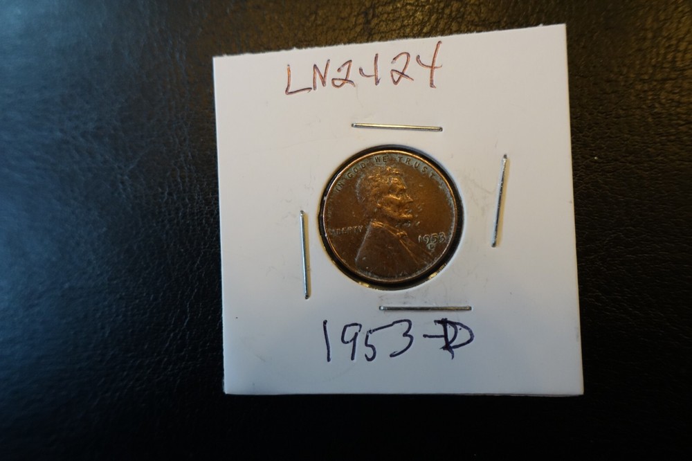 1953-D 1 cent Lincoln  Penny