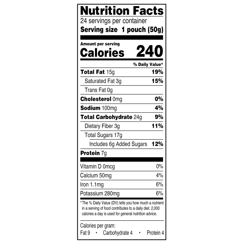 New Great Value Mountain Trail Mix, 1.75 oz, 24 Count