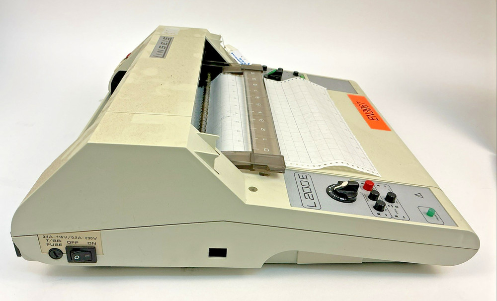 Linseis L200e Flat Bed Chart Recorder Single Channel Analog