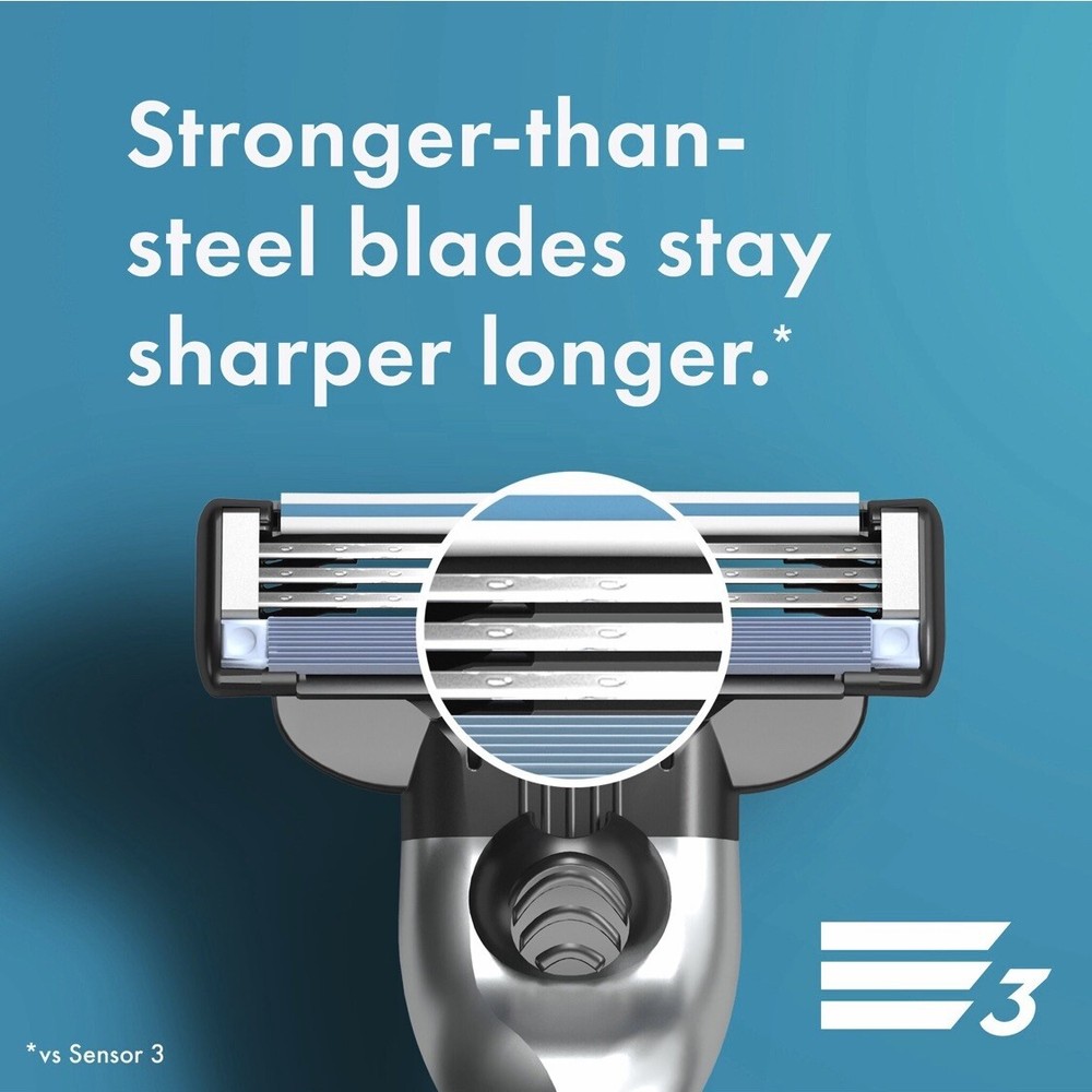 2 Pack: Gillette Men's Razor, Handle & 1 Blade Refill