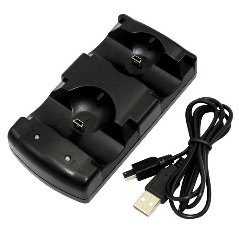 for Sony PS3 Wireless Controller USB Dual Charger Charging Dock Station
