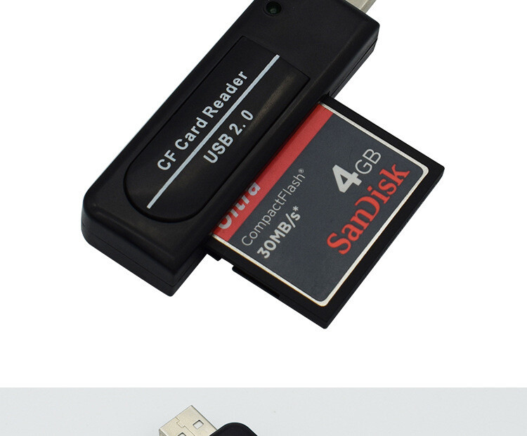 USB2.0 CF Compact Flash Memory Card Reader for Digital camera CNC machine tools