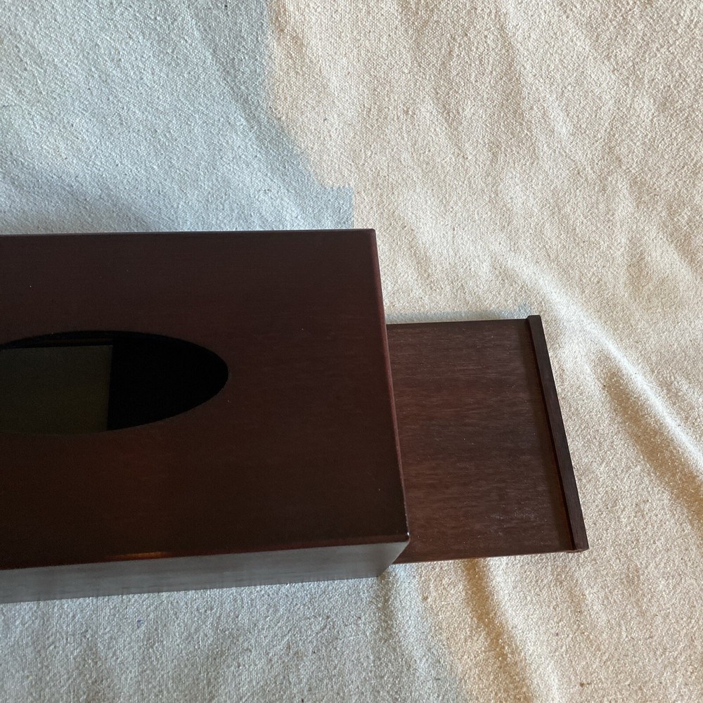 Wood Cherry Stain Tissue box