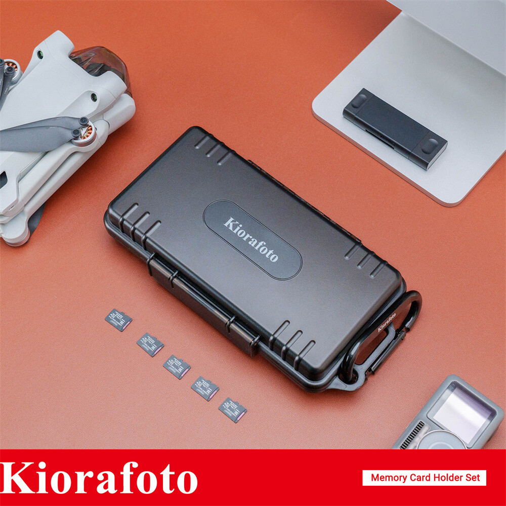 Clear Plastic Memory Card Case Holder Storage for 54 MicroSD Micro SD MSD TF