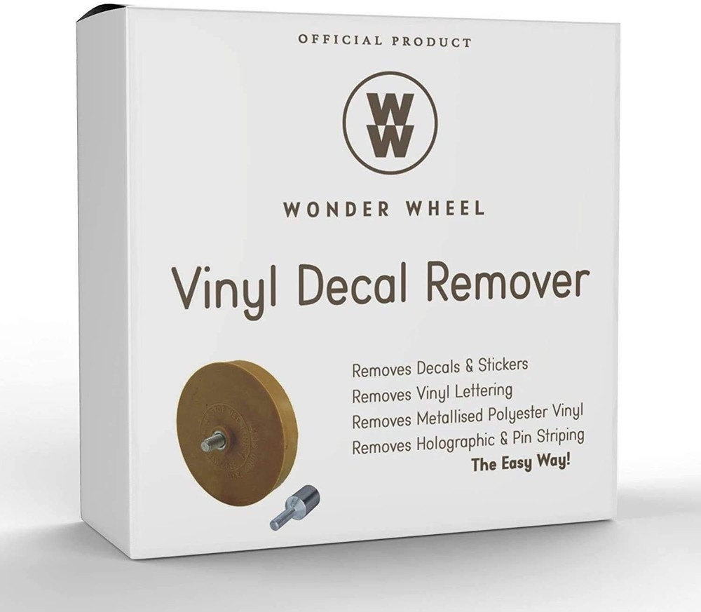 Wonder Wheel Adhesive Remover and Car Decals Eraser 1 Pack Solid Decal