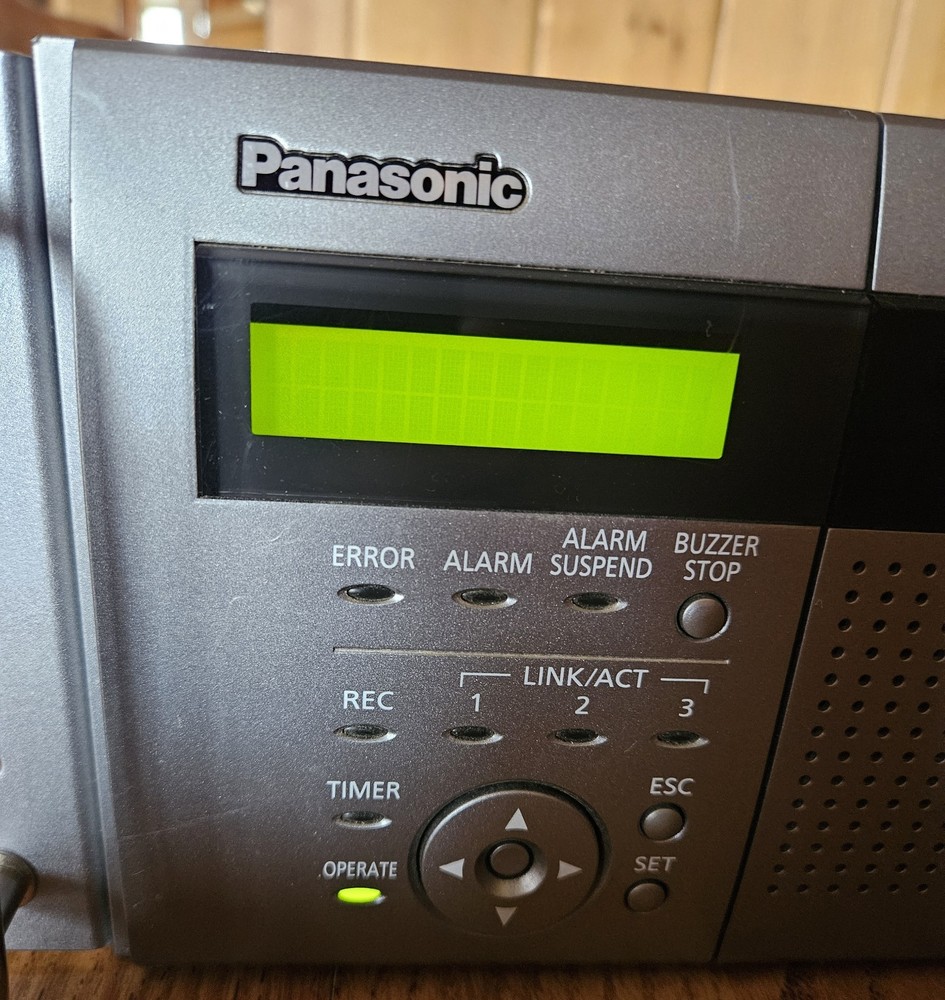 Panasonic NVR WJ-ND400K Network Disk Recorder