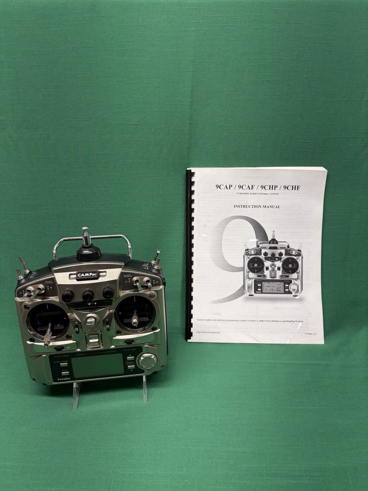 Futaba T9CAP PCM1024 Computerized Airplane System Transmitter with Manual