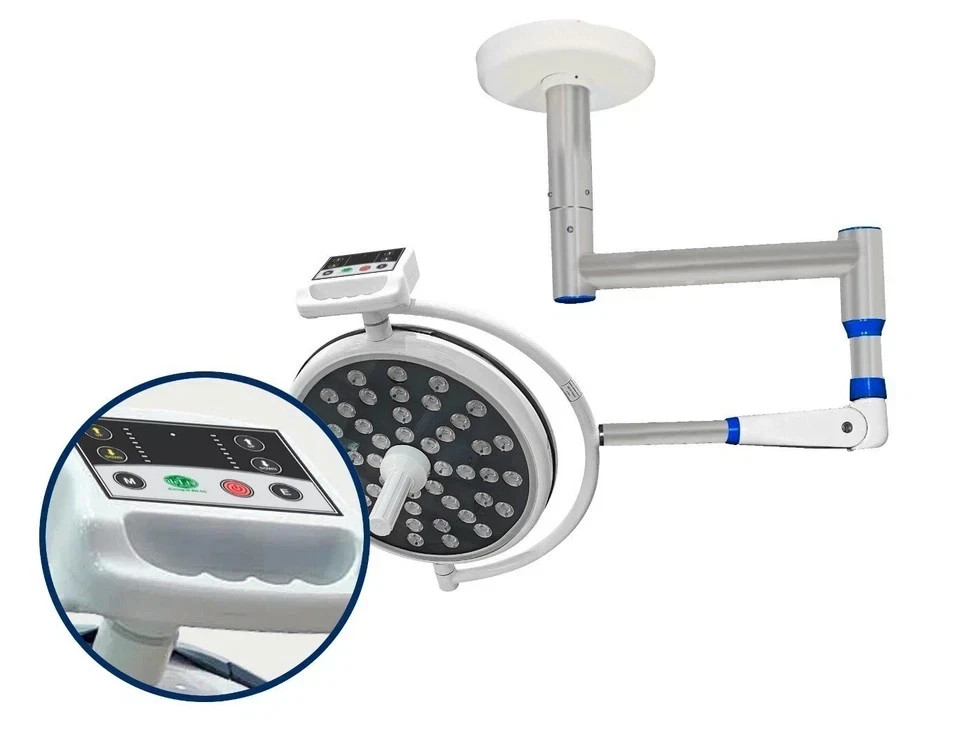 Single Satellite OT LED Lamp Digital Control Panel Surgical & Examination Light