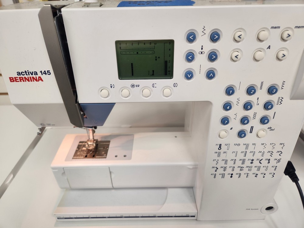 Bernina Activa 145 Computerized Sewing Machine, Fully Serviced, + Accessories