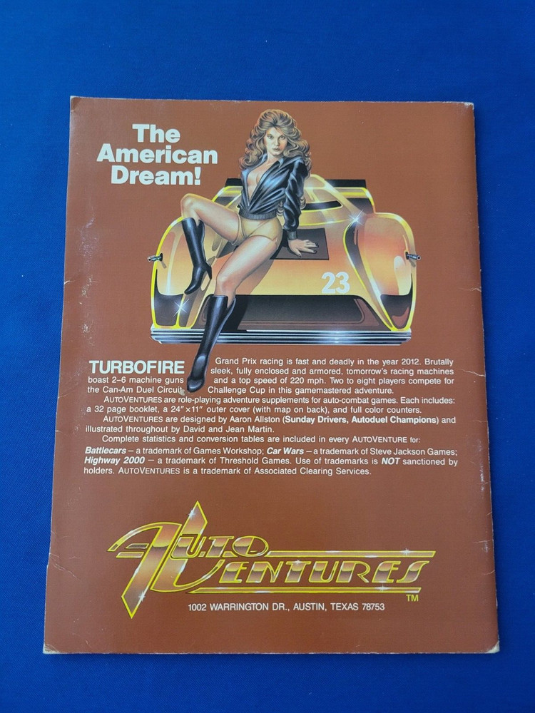 Turbo Fire: An Auto-Combat Adventure Module - Auto Ventures (Complete)