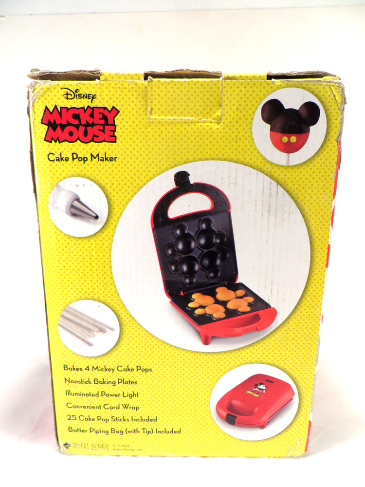 Disney Mickey Mouse Cake Pop Maker NEW Box is Torn