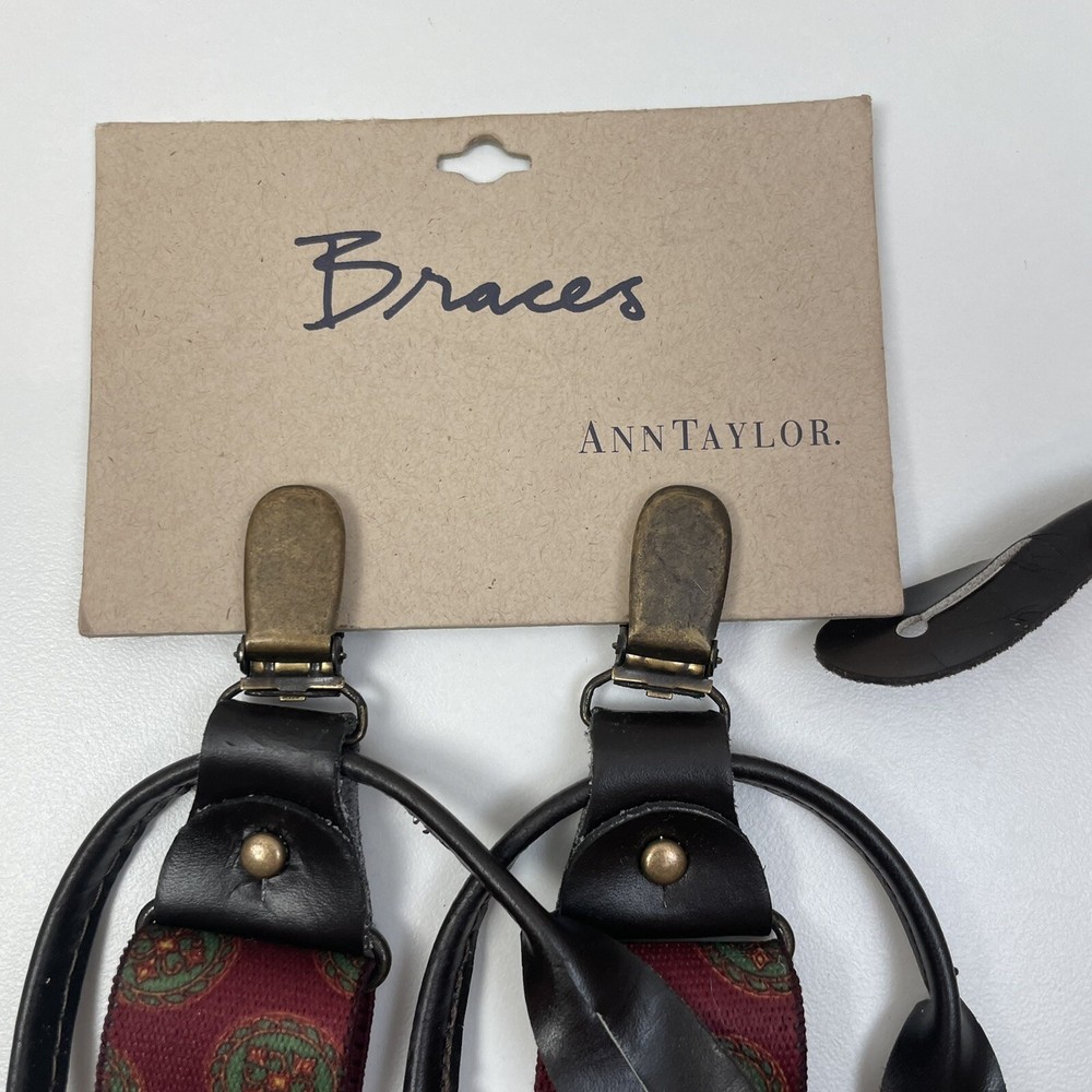 Ann Taylor Braces Suspenders NEW