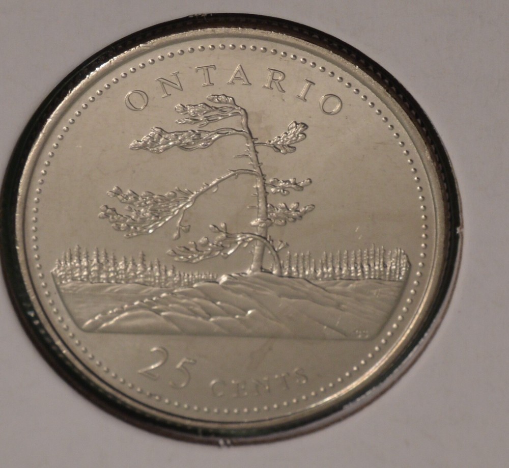 1992 Provincial Commemorative Series - 25￠ - Ontario  🇨🇦