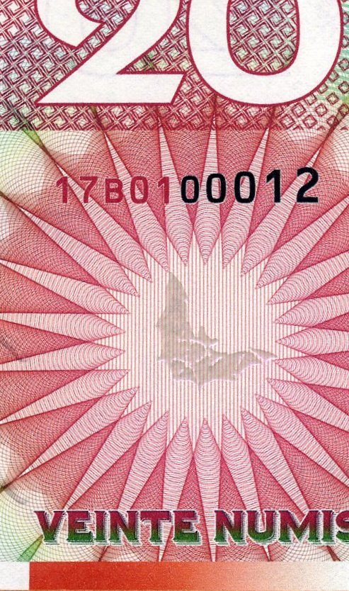 Kamberra, 20 Numismas, 2021, New Redesigned Basic Series, UNC Bat