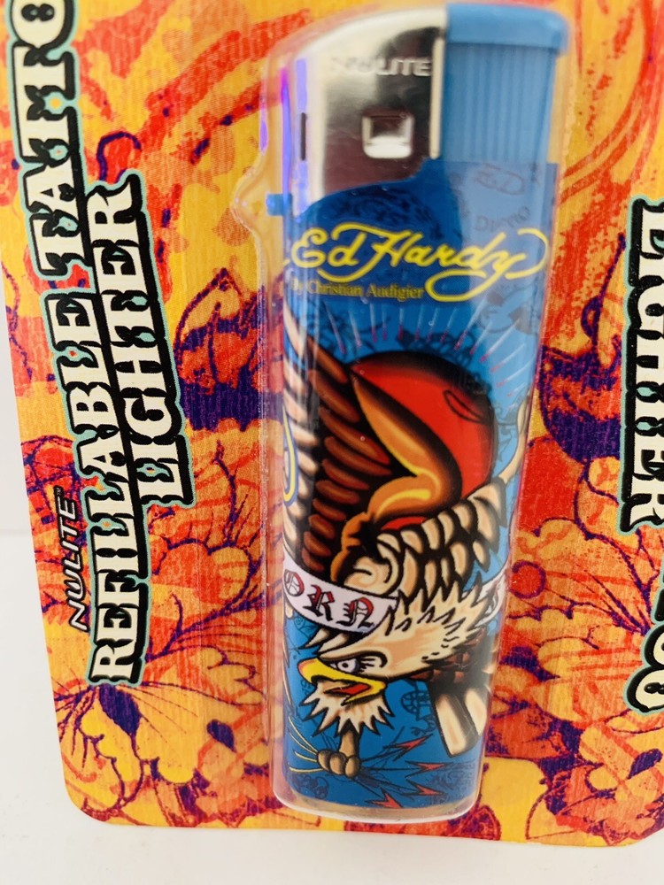 Ed Hardy Refillable Tattoo Lighter *Eagle Theme and Design*