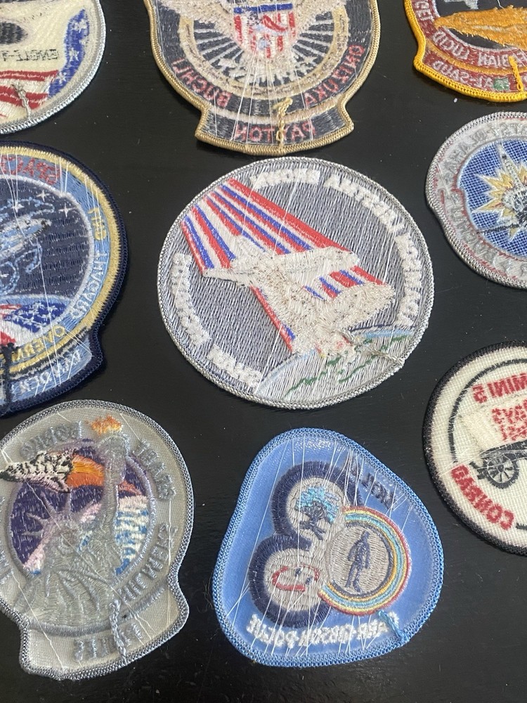 19 Space Patches Mixed Lot