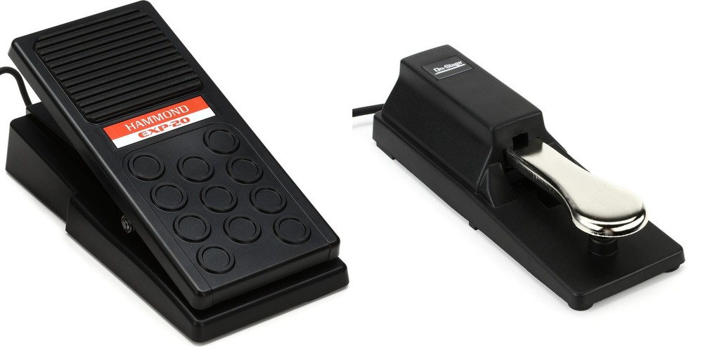 Hammond EXP-20 Expression Pedal + On-Stage TMP-KSP100 Value Bundle