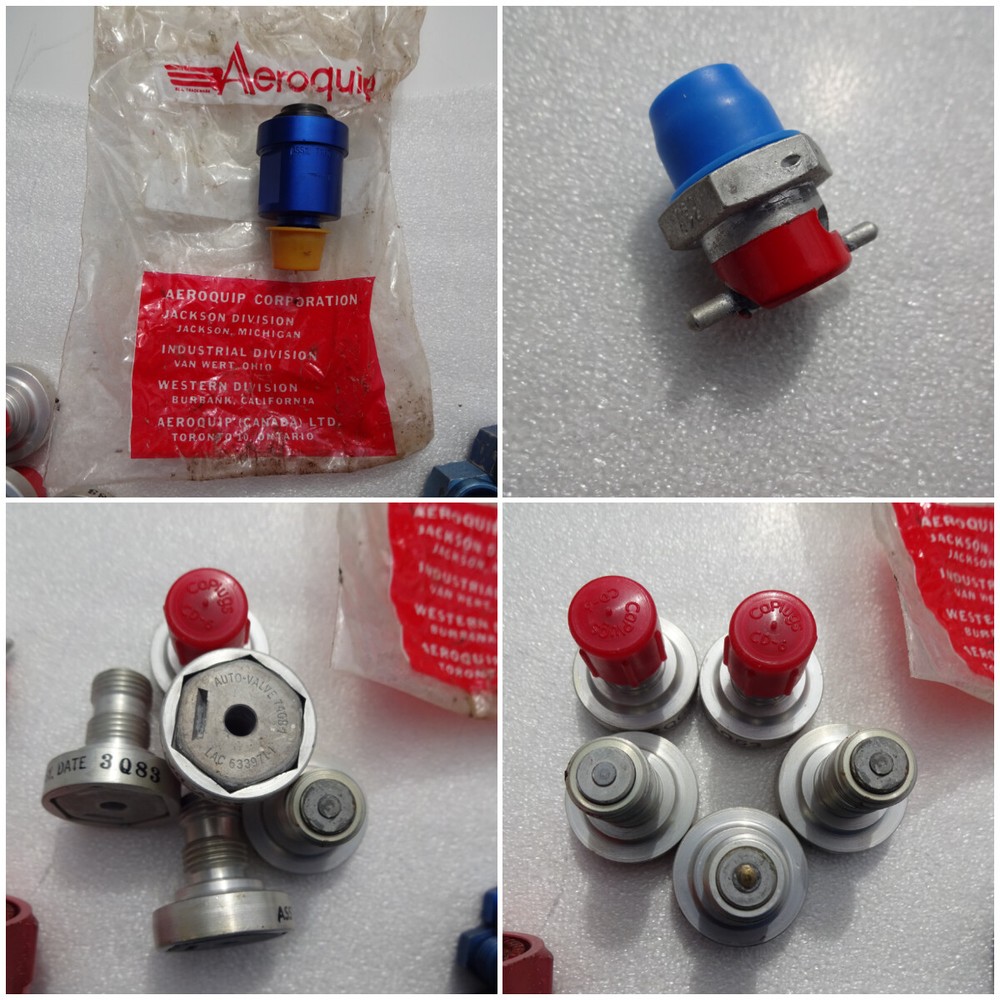 Various Pressure Flared Plug-Tube Fitting, Threaded - Aluminum (59pcs)