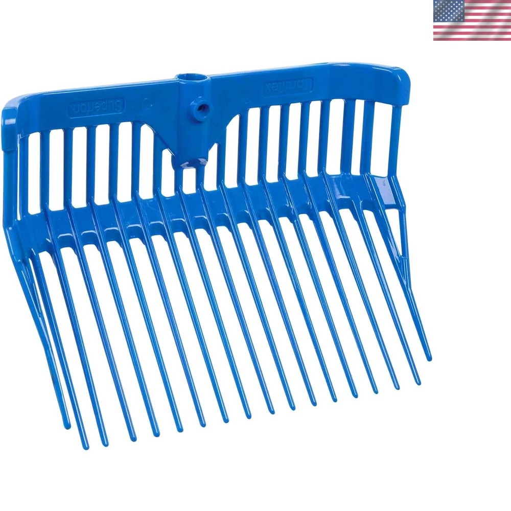 Lightweight Blue Cooking Fork Head with Polished Finish - Easy Handling
