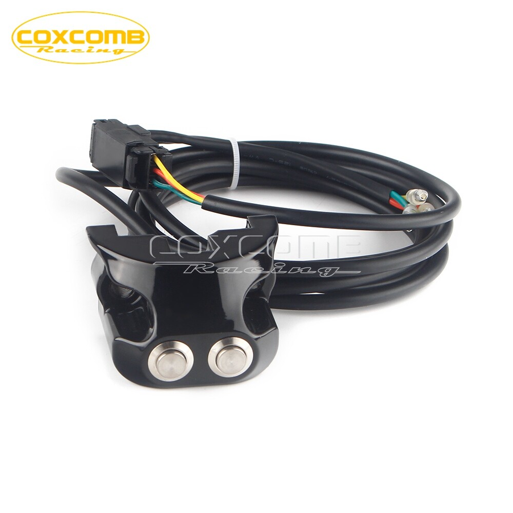 Air Ride Suspension Control Kit For Harley Electra Glide 1'' Handlebar Switch