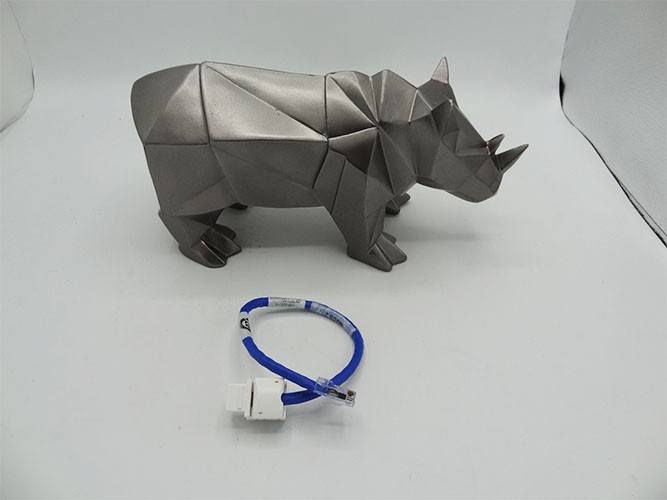 EMC 038-003-718 CAT-5E/6 PANEL-MOUNT ETHERNET CABLE