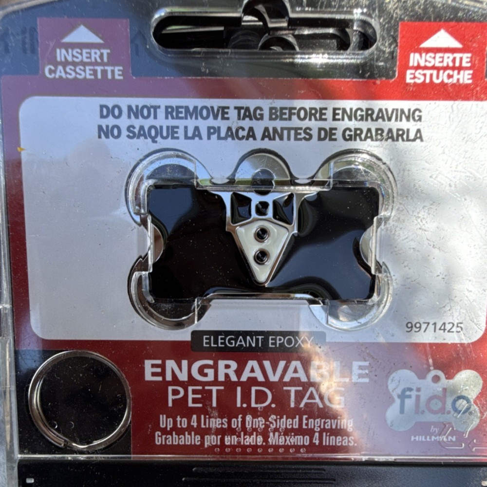 Fido by Hillman Engravable Personalized Pet ID Bundle 10ct