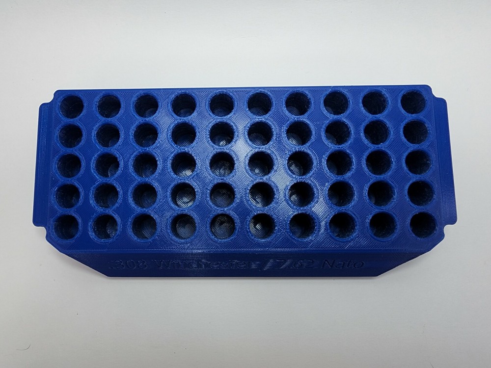 .308 Winchester/ 7.62 Nato Reloading Block 3d Printed