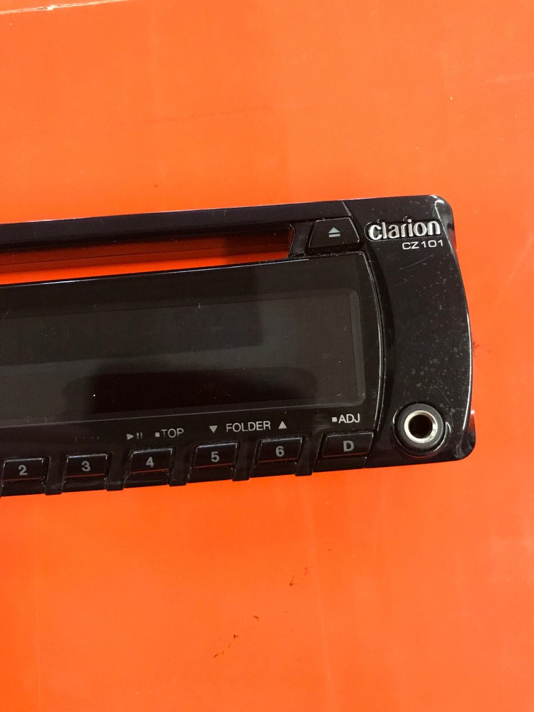 Clarion CZ101 faceplate