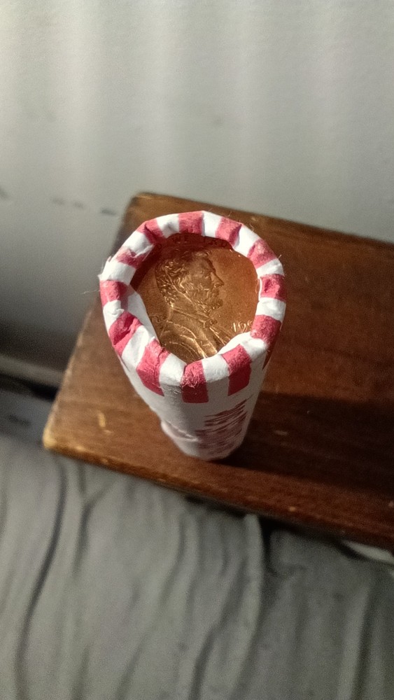 bank roll pennies