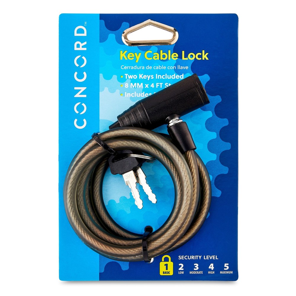 8MM Key Cable Bicycle Lock