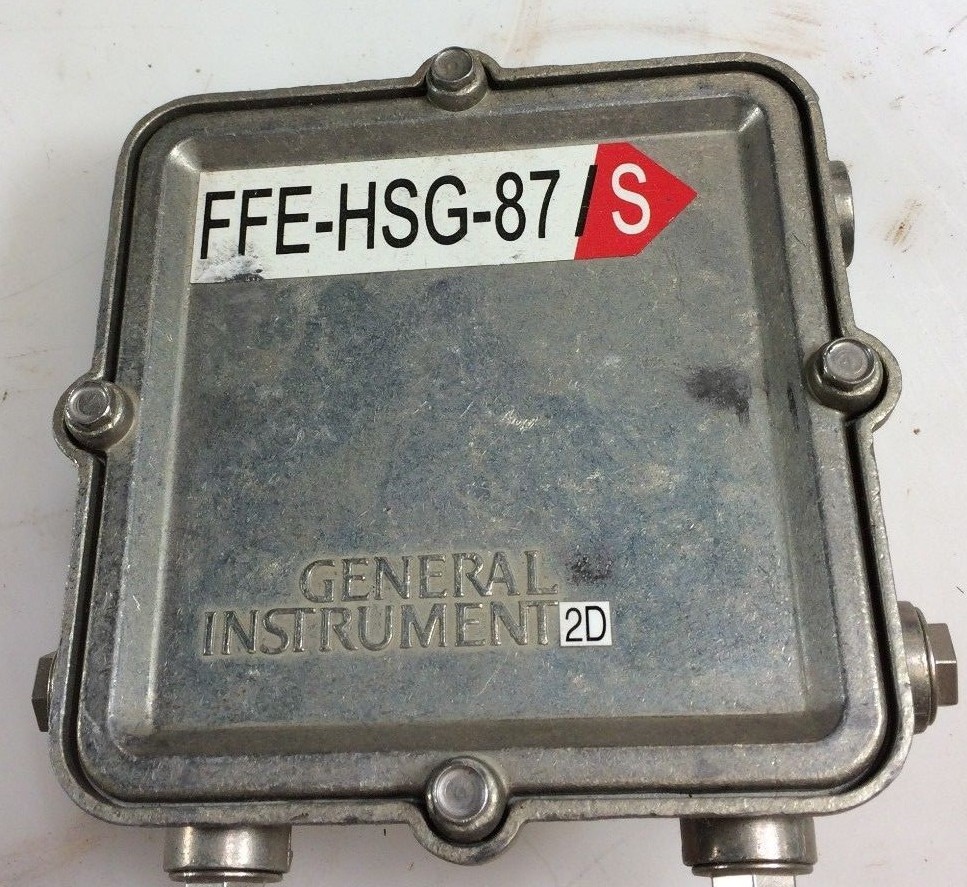 General Instrument Equalizer FFE-HSG-87/S/RP