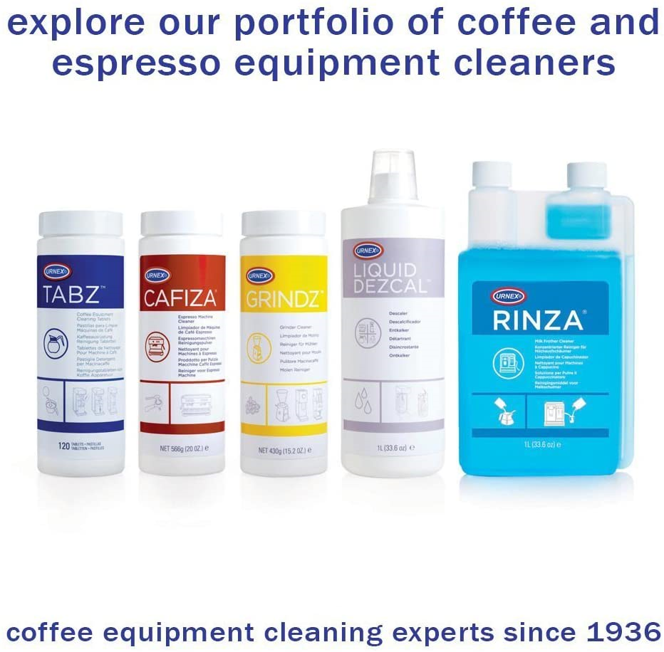 Urnex Grindz Professional Coffee Grinder Cleaning Tablets, 3 Single Use Packets