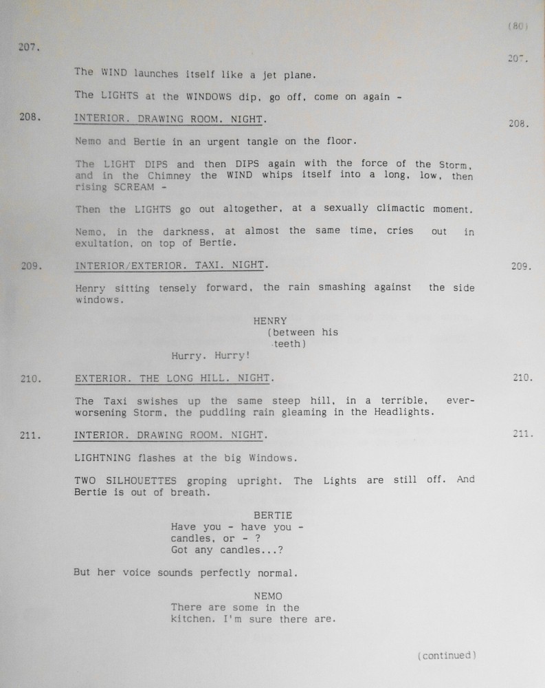 Dennis Potter : Midnight Movie - Original Screenplay - unpublished script