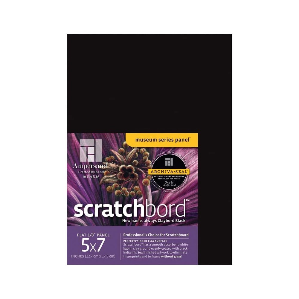 Ampersand Scratchboards 5x7" 3-Count Package