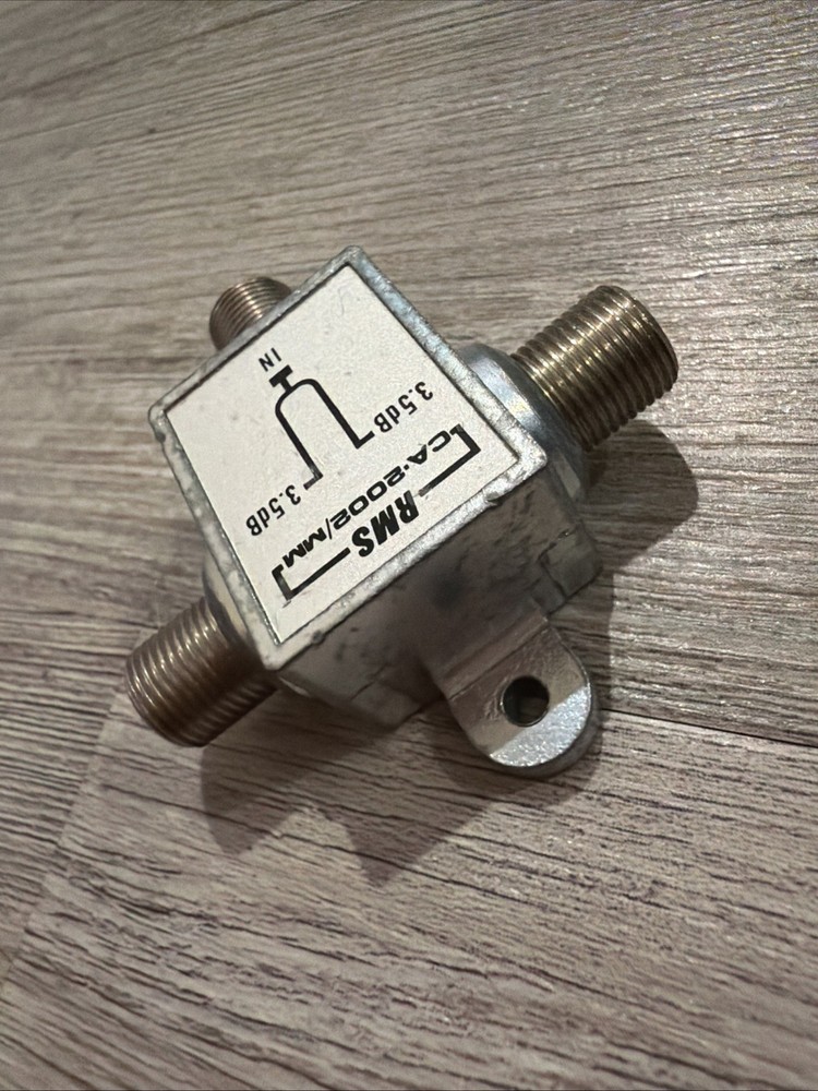 RMS CA-2002/MM 2-Way Coaxial Splitter