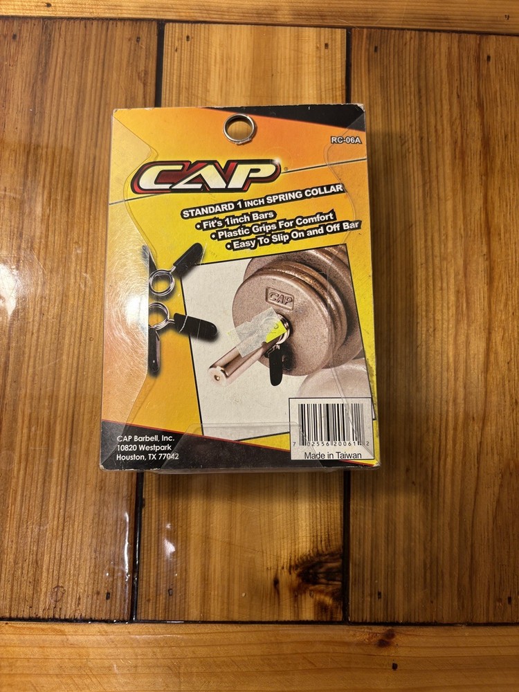 CAP Olympic Size Spring Collar 2" Bar Clamp + Standard 1" Spring Collar